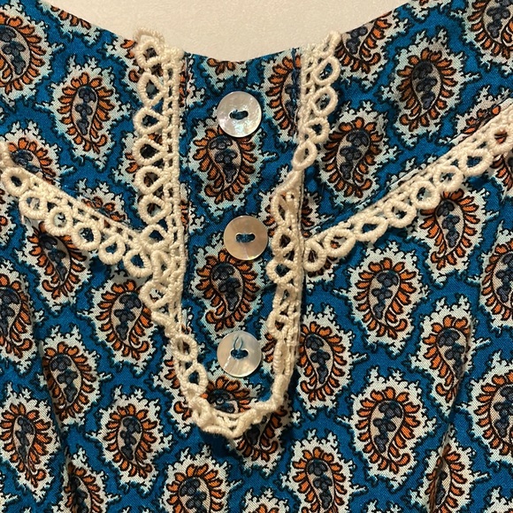 Blue Patterned Tank - Picture 3 of 5